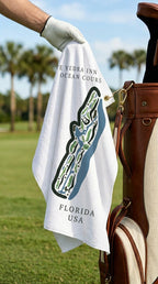 Ponte Vedra Inn & Club Ocean, Golf Course Print, Florida | Golf Course Print Towels | Golf Course Microfiber