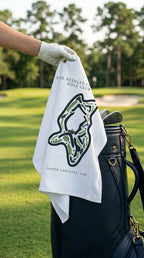 Pine Needles Lodge & Golf Club, Golf Course Print, North Carolina | Golf Course Print Towels | Golf Course Microfiber