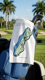 Cabot Highlands Castle Stuart Golf Course Prints, Scotland | Golf Course Print Towels | Golf Course Microfiber