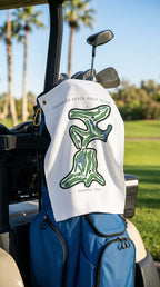 Crooked Stick Golf Club, Indiana | Golf Course Print Towels | Golf Course Microfiber