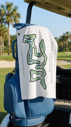 Cougar Point Golf Club House, Kiawah Island, South Carolina | Golf Course Print Towels | Golf Course Microfiber
