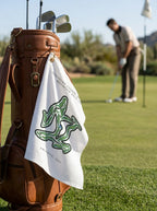 Geronimo Course at Desert Mountain Golf Club, Arizona | Golf Course Print Towels