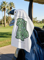 The Broadmoor Golf Club, Golf Course Towel, Colorado | Golf Course Print Towels