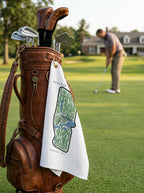 Medinah Country Club, Golf Course Towel, Illinois | Golf Course Print Towels