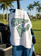 TPC Twin Cities, Golf Course Towel, Minnesota | Golf Course Print Towels