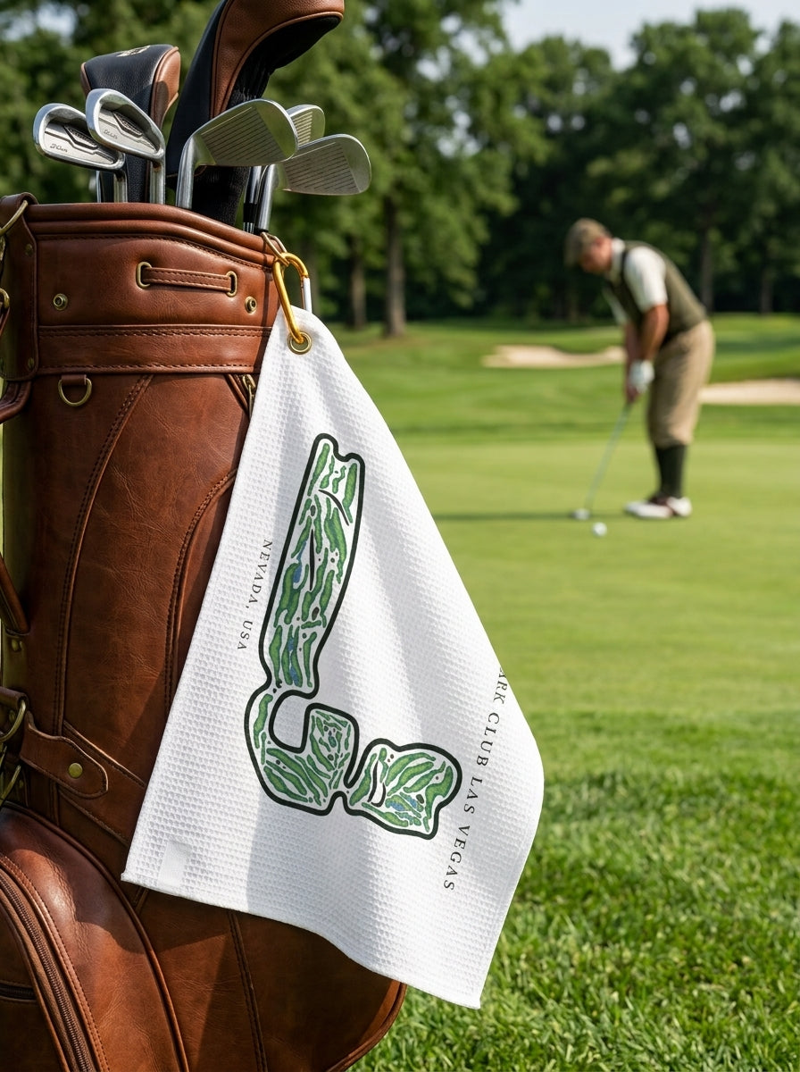 Angel Park Golf Club Las Vegas, Golf Course Towel, Nevada | Golf Course Print Towels