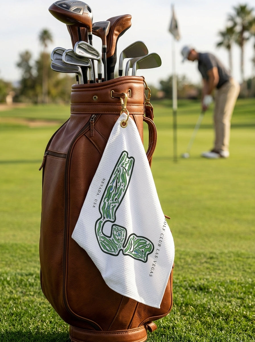 Angel Park Golf Club Las Vegas, Golf Course Towel, Nevada | Golf Course Print Towels