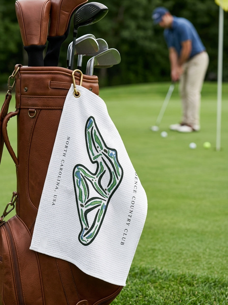 Providence Country Club, Golf Course Towel, North Carolina | Golf Course Print Towels