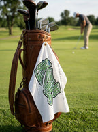 Southern Hills Country Club, Golf Course Towel, Oklahoma | Golf Course Print Towels