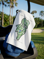 Laurel Valley Golf Club, Golf Course Towel, Pennsylvania | Golf Course Print Towels