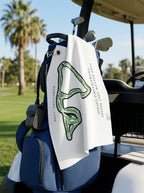Sand Hollow Golf Resort Championship Course Hurricane, Golf Course Towel, Utah | Golf Course Print Towels