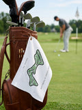 Highland Course At Primland, Golf Course Towel, Virginia | Golf Course Print Towels