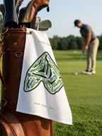 Glen Oaks Club, Golf Course Towel, New York | Golf Course Print Towels