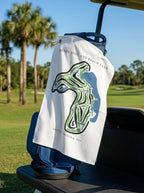 Dunes Golf and Beach Club, Golf Course Towel South Carolina | Golf Course Print Towels