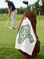Berkeley Hall Club, Golf Course Towel, South Carolina | Golf Course Print Towels