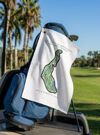 The Cliffs at Mountain Park Golf Course, Golf Course Towel, South Carolina | Golf Course Print Towels