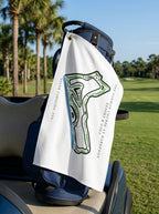The Norman Course at Barefoot Resort & Golf, Golf Course Towel, South Carolina | Golf Course Print Towels