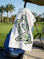 Tidewater Golf Club, Golf Course Towel, South Carolina | Golf Course Print Towels