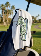 Colonial Country Club, Golf Course Towel, Texas | Golf Course Print Towels