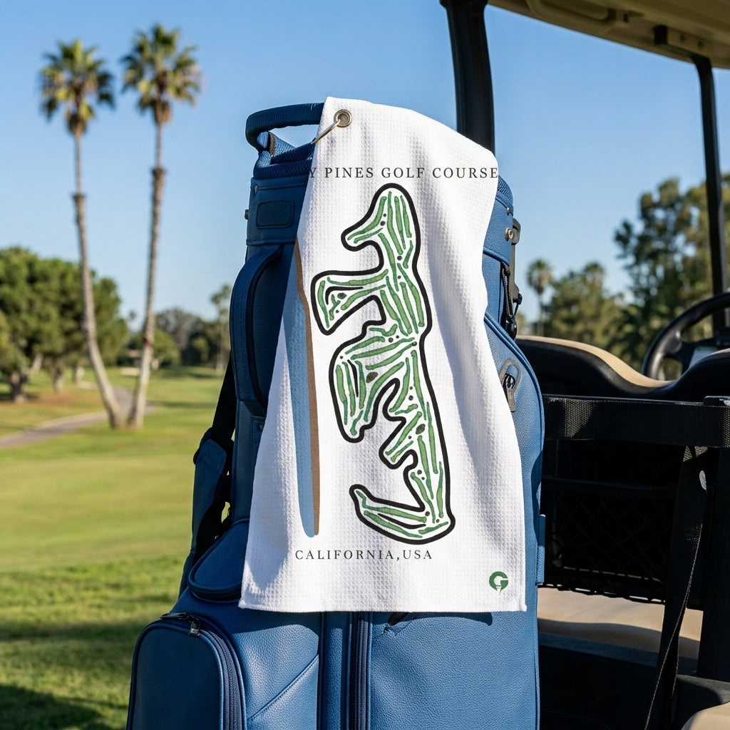 Torrey Pines Golf Course Print, California | Golf Course Print Towels | Golf Course Microfiber