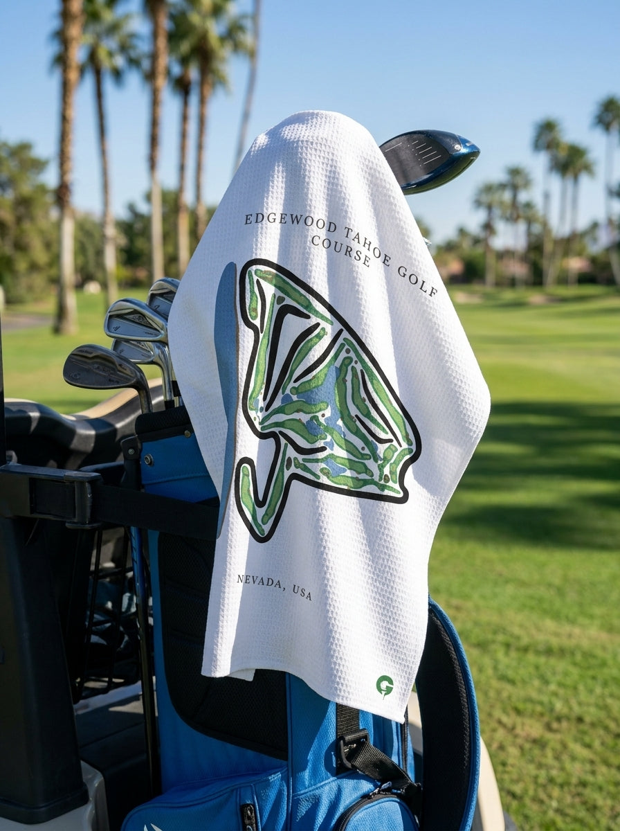 Edgewood Tahoe Golf Course Prints, Nevada | Golf Course Print Towels | Golf Course Microfiber