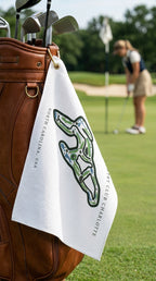 Providence Country Club Golf Course Prints, North Carolina | Golf Course Print Towels | Golf Course Microfiber