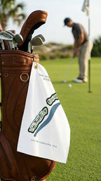 Ocean Course at Kiawah Island, Golf Course Print, South Carolina | Golf Course Print Towels | Golf Course Microfiber