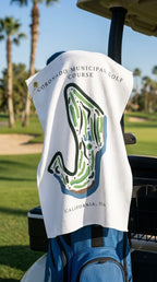 Coronado Municipal Golf Course Print, California | Golf Course Print Towels | Golf Course Microfiber