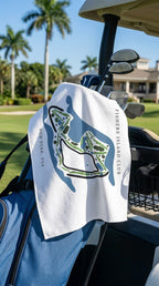 Fishers Island Club Golf Course Prints, New York | Golf Course Print Towels | Golf Course Microfiber