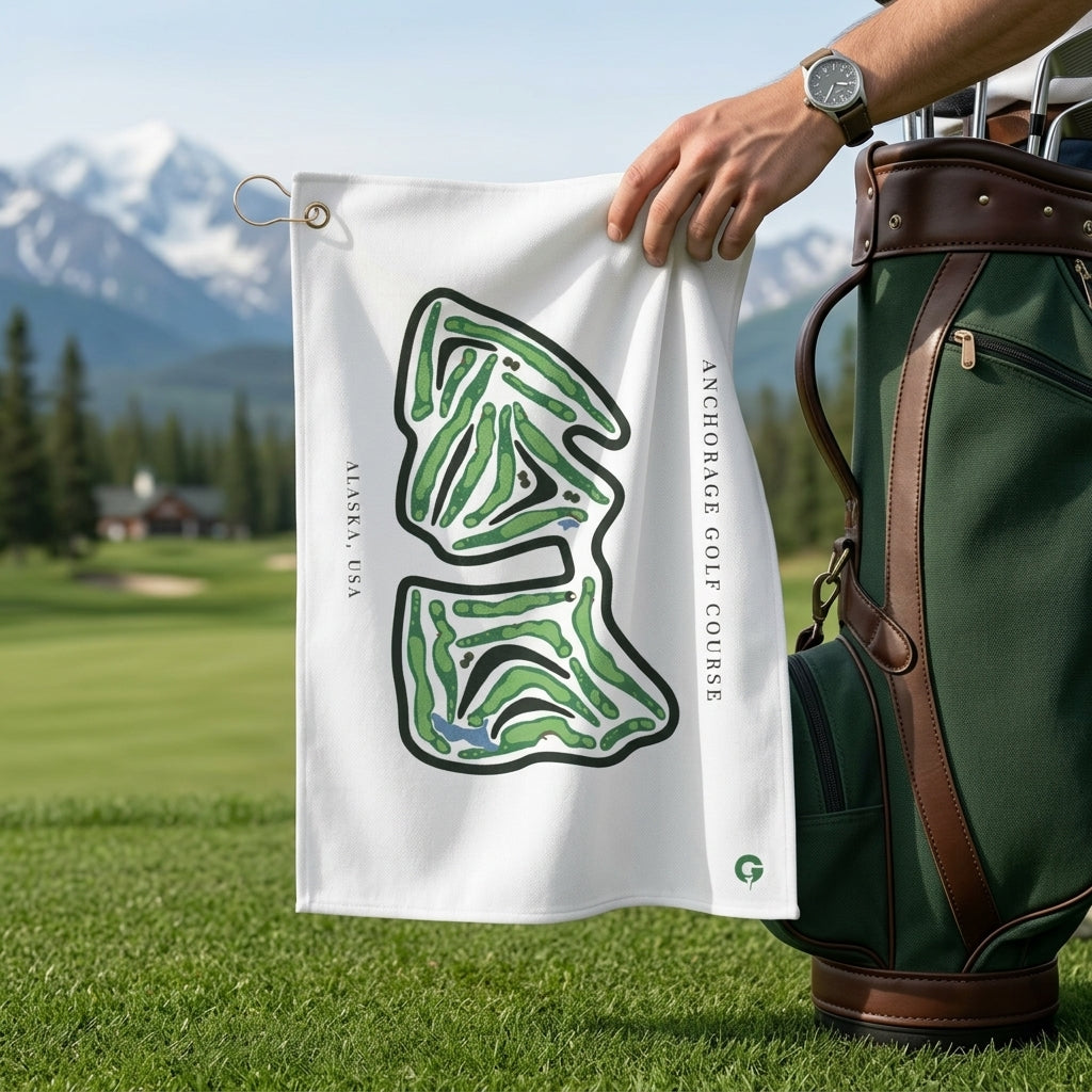 Custom Golf Course Towel | Golf Course Prints, Golf Course Print Towels, Golf Course Microfiber