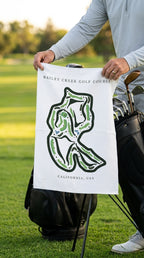 Bailey Creek Golf Course Print, California| Golf Course Print Towels | Golf Course Microfiber