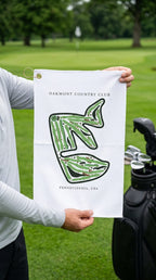 Oakmont country club Pennsylvania | Golf Course Print Towels | Golf Course Microfiber