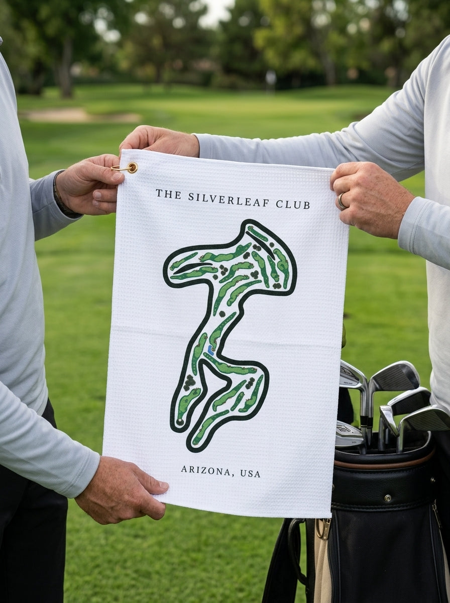 The Silverleaf Club, Arizona | Golf Course Print Towels | Golf Course Microfiber
