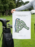 Monterey Peninsula Country Club, Golf Course Towel, California | Golf Course Print Towels