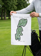 Olympia Fields Country Club, Golf Course Towel, Illinois | Golf Course Print Towels