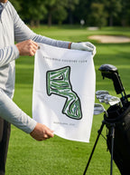 Columbia Country Club, Golf Course Towel, Maryland| Golf Course Print Towels