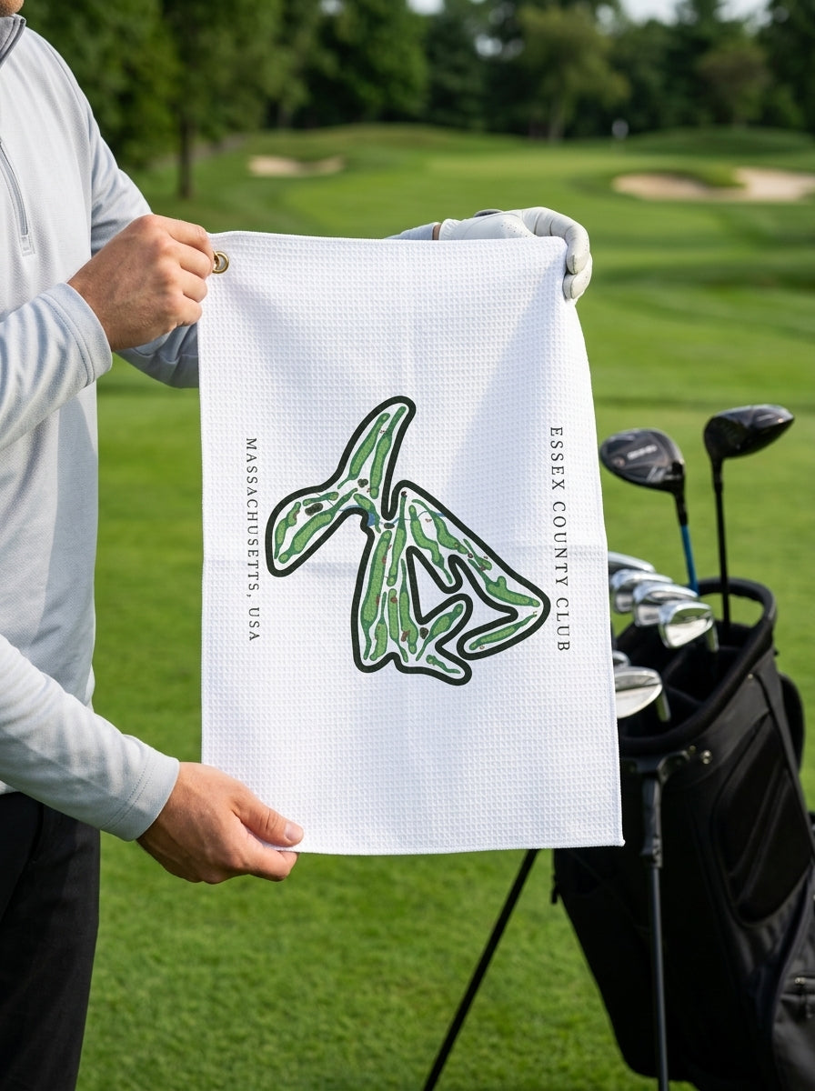 Essex County Club, Golf Course Towel, Massachusetts | Golf Course Print Towels