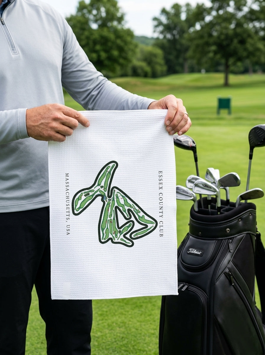 Essex County Club, Golf Course Towel, Massachusetts | Golf Course Print Towels