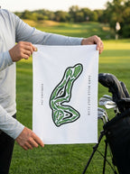 Sand Hills Golf Club, Golf Course Towel, Nebraska | Golf Course Print Towels