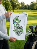 Somerset Hills Country Club, Golf Course Towel, New Jersey | Golf Course Print Towels