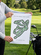 Paa-Ko Ridge Golf Club, Golf Course Towel, New Mexico | Golf Course Print Towels