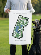 The Honors Course, Golf Course Towel, Tennessee | Golf Course Print Towels