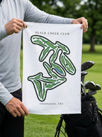 Black Creek Club, Golf Course Towel, Tennessee | Golf Course Print Towels