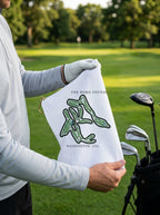 The Home Course, Golf Course Towel, Washington | Golf Course Print Towels