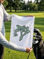 The Home Course, Golf Course Towel, Washington | Golf Course Print Towels