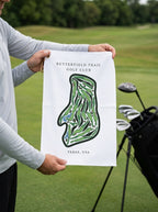 Butterfield Trail Golf Club, Golf Course Towel, Texas | Golf Course Print Towels
