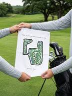 The Club at Houston Oaks, Golf Course Towel, Texas | Golf Course Print Towels