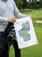 Firestone Country Club Golf Course Prints, Ohio | Golf Course Print Towels | Golf Course Microfiber