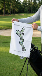 Hound Ears Club Golf Course Prints, North Carolina | Golf Course Print Towels | Golf Course Microfiber