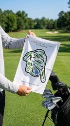 Carolina Golf Club Golf Course Print, North Carolina | Golf Course Print Towels | Golf Course Microfiber